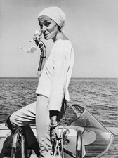 VTG Richard Avedon Print Portrait Liz Pringle Jamaica Art Duotone 1959 Mat 16x20 picture