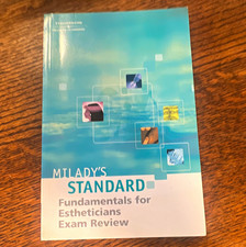 Milady's Standard Estheticians Exam Review Paperback Study Guide picture