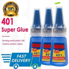 401 Glue Instant Fast Adhesive 20ML Bottle Stronger Super Glue Multi Purpose Fix picture