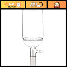 1000ml Glass Buchner Funnel 24/40 with 90mm Pore Plate - Lab Suction Filter Tool picture