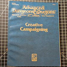 TSR Advanced Dungeons & Dragons 2nd Ed Creative Campaigning AD&D DM Guide picture