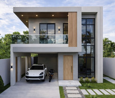 28x34 Feet House Design Plan 8.4x10.2 Meter 4 Bed 3 Bath PDF, CAD &A4 Hard Copy picture