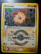Primeape Reverse Holo 28/112 ex Fire Red & Leaf Green Pokemon LP+ picture