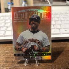 1997 Donruss Franchise Features Barry Bonds & Vladimir Guerrero #7 - 0233/3000 picture