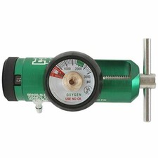 Ever Ready First Aid Oxygen Regulator CGA-870 Gauge Flow Rate with Wrench Key picture