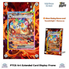 PTCG Flareon ex SAR PREN 146/131 Art Extended Premium Acrylic Display Frame picture