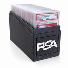 Custom PSA Graded Card Holder Box with Lid - Holds 26 Slabs picture