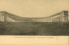1915 Postcard Interior of Harvard Stadium, Cambridge, Mass. 176321 picture