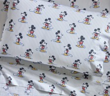 FLASH SALE✅Pottery Barn KidDisney x Sanderson Mickey Mouse Stripe Organic Cotton picture