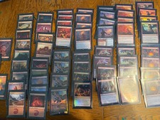 60 Card Standard Deck MONO RED Fling/BURN Mythic Arena Rank Slickshot Showoff picture