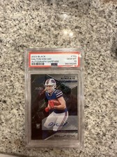2023 Panini Black Dalton Kincaid Sapphire Autograph Auto Rookie RC /35 PSA 10💎 picture