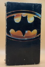 Batman VHS 1989 Michael Keaton Jack Nicholson Acceptable Condition picture