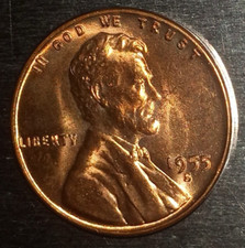 1955/99 S-S Lincoln 1C UNC Errors: DDO-Die Chips-Struck Through-S Close to Nose picture