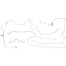 1989 Chevrolet GMC K1500 Std Cab Complete Brake Line Kit Set Long bed 4wd OE picture