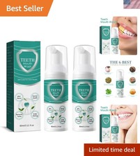 2PCS Foam Toothpaste,Stain Removal Toothpaste, Ultra-fine Mousse Foam, Deeply... picture