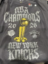 New York Knicks Nike 2026 NBA Finals Champions Authentic Locker Room sz L picture