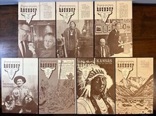 Set of 7 The Denver Westerners Monthly Roundup Lot 1963 Vintage picture
