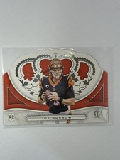 2020 Panini Chronicles - Crown Royale Joe Burrow #CR-1 (RC) CIN BENGALS DIE CUT picture