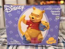 Kreisler Disney Winnie the Pooh Honey Ceramic Teapot Collectibles Sealed picture