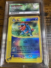 ACE 9 Pokemon Feraligatr Reverse Holo Expedition Base Set e-Series 46/165 POP 2 picture