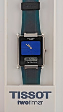 *RARE* TISSOT - TWO TIMER D373 - NOS - FULL SET picture