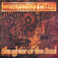At The Gates - Slaughter Of The Soul BLACK VINYL LP NEW SEALED 12