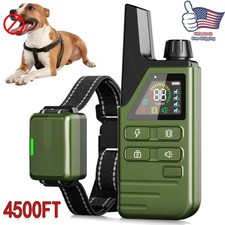 4500 FT Dog Training Collar Rechargeable Remote Shock Pet Waterproof Trainer picture