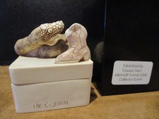 Harmony Kingdom Cousin Sam Snake by Cowboy Boot UK Made Box Figurine FE 225 RARE picture