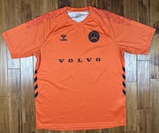 Hummel Charleston Battery Soccer Jersey USL Volvo Orange US Size XL picture