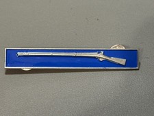 WWII U.S. Army Combat Infantryman Badge (CIB),EIB – Sterling Silver,Early Issue picture