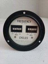 VTG Mission Water Heater Co Frequency 125 Volts 48-62 Cycles Meter  picture
