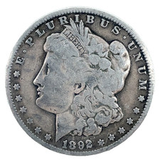 1892-O Morgan Silver Dollar VF-Very Fine $1 U.S Coin # 3065 picture