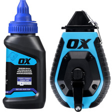 Pro 100Ft Chalk Line ABS Plastic with Rubber Grip with Chalk Powder 4Oz picture