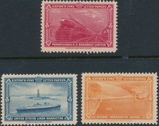 BS Stamp Label US 1939 NEW YORK WORLD'S FAIR Selection MNH picture