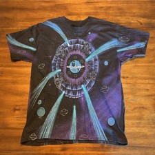 Vintage Harley-Davidson 1995 AOP Large T-Shirt Out of This World Single Stitch picture