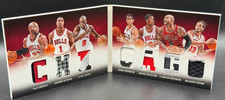 DERRICK ROSE/BUTLER/BOOZER 2012-13 PANINI PREFERRED BULLS 7 WORN JERSEY PATCH/25 picture