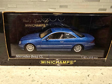 MINICHAMPS 1:43 Mercedes-Benz CL Coupe 1999 Aquamarinblau picture