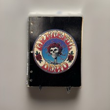 VTG 1978 Grateful Dead Kelley Mouse Steal Your Face Spiral Notebook Pen-Tab READ picture