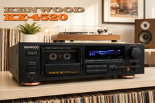 KENWOOD KX-4520 🌈RaRe🌈 Vintage 3-Head Stereo Cassette Deck picture