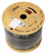 Low Loss 400 Coax 250' foot Spool reel RFC400 Cinta400  LMR-400 LMR400 Shireen picture