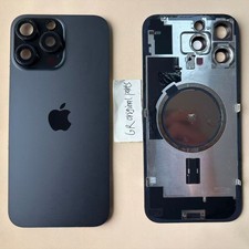 Original Pulled OEM iPhone 16 Pro Max Back Glass Replacement Grade A Black picture