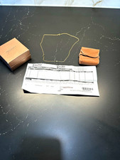 Affinity Yellow Gold Plated Diamond C Initial Pendant Necklace 18in Cable Chain picture