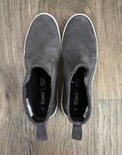 TOMS Women's Bryce Gray Suede Chelsea Ankle Boot Sneaker Slip-On US 7 picture