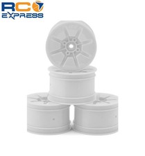 JConcepts Pioneer - RC10b7/RC10b7d 2.2 2WD/4WD Buggy Rear Wheel White JCO3466W picture