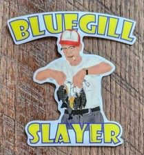 BLUEGILL SLAYER Sticker decal fly fishing panfish bream fly fishing picture