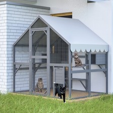 Large Catio Outdoor Cat Enclosure 55