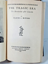 Antique Book 1929 The Tragic Era The Revolution After Lincoln picture