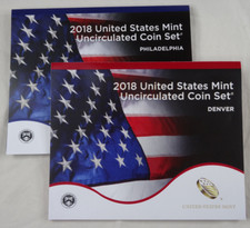 2018 P & D US Mint Set Uncirculated 20 Coins OGP Original Mint Packaging picture