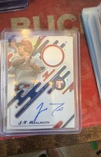 2025 Topps Pristine - Pristine Pieces Autograph Relics J.T. Realmuto #PPAR-JR... picture