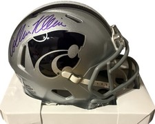 Kansas State Wildcats Collin Klein Signed Speed Mini Helmet Beckett Cert picture